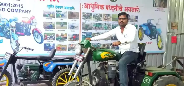 ट्रैक्टर नहीं तो क्या हुआ? किसान ने बुलेट को ही बना लिया खेती का साथी, जुगाड़ देख आप भी कहेंगे वाह रे देसी दिमागˈ