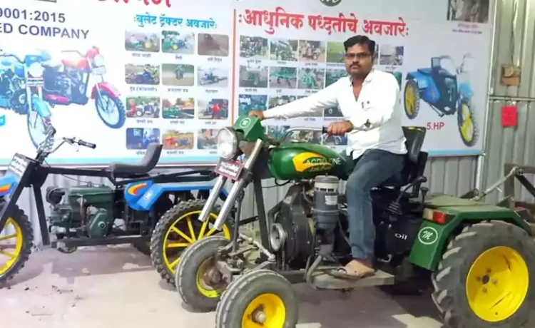 ट्रैक्टर नहीं तो क्या हुआ? किसान ने बुलेट को ही बना लिया खेती का साथी, जुगाड़ देख आप भी कहेंगे वाह रे देसी दिमाग ‘