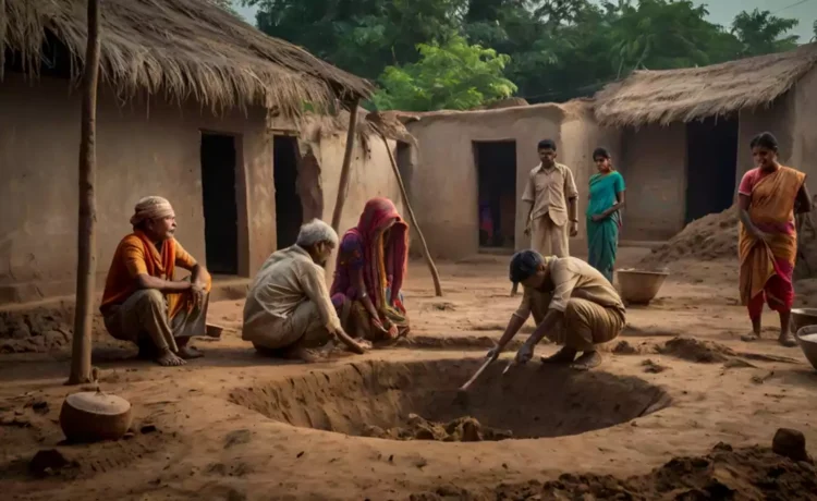 घर की खुदाई में निकली 400 किलो वजनी रहस्यमयी तिजोरी, जब खोली गई तो देखने उमड़ा पूरा गांव. जब खुला तो हर कोई रह गया दंगˈ