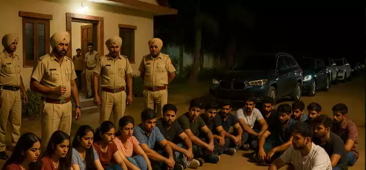 फार्म हाउस में चल रहा था कुछ और ही खेल! अंदर 18 लड़के-10 लड़कियां, बाहर खड़ी थीं महंगी गाड़ियां. तभी अचानक ‘