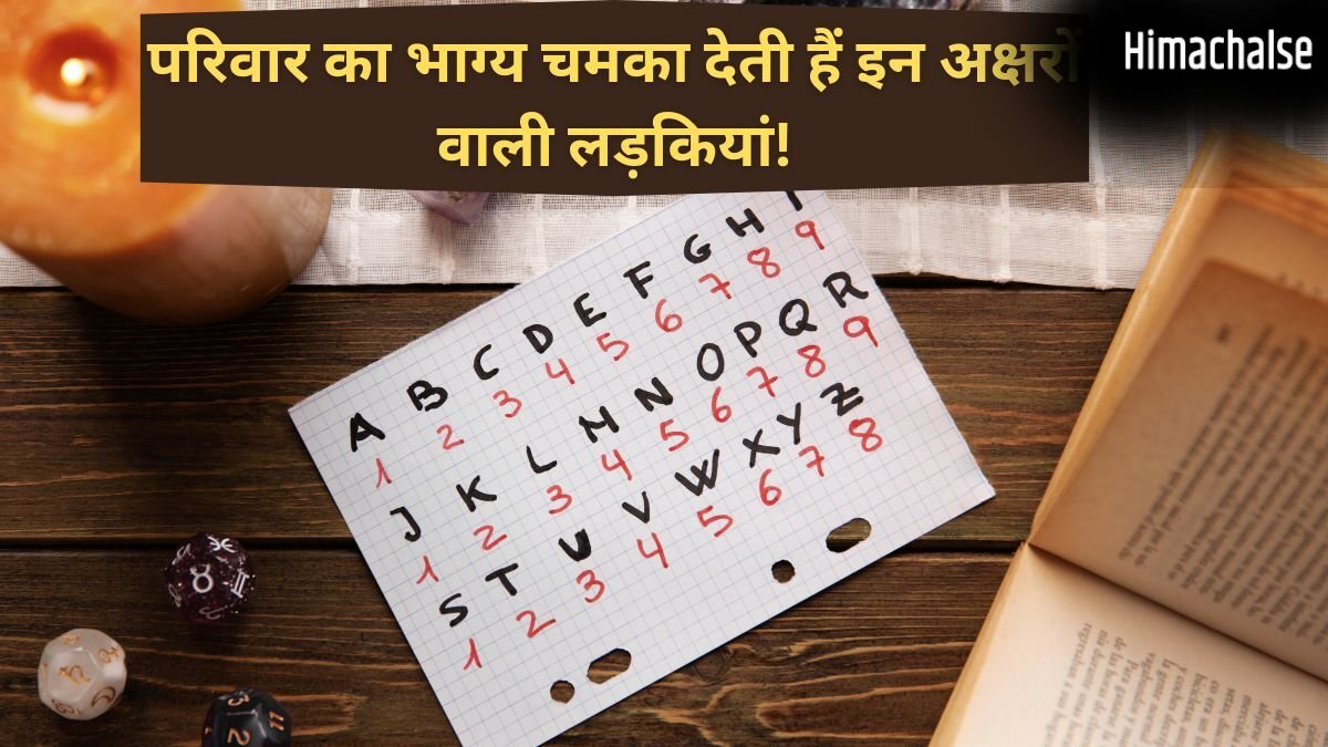 इन अक्षरों के नाम वाली लड़कियां होती हैं बेहद लकी, शादी के बाद चमका देती हैं पति का भाग्य​