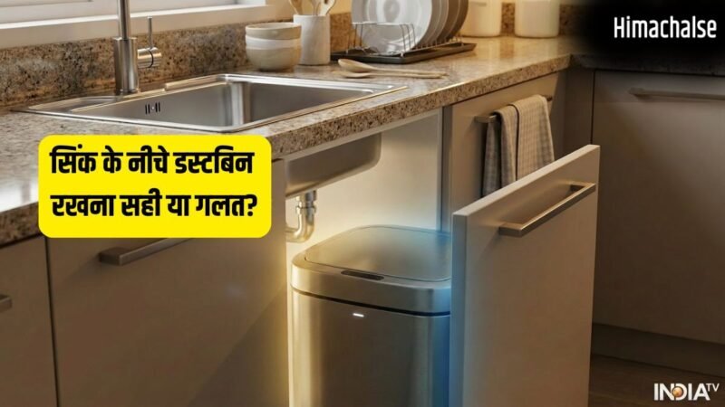 Kitchen Dustbin Direction: सिंक के नीचे डस्टबिन रखना सही या गलत? जानिए किचन में कूड़ेदान रखने की सही दिशा​