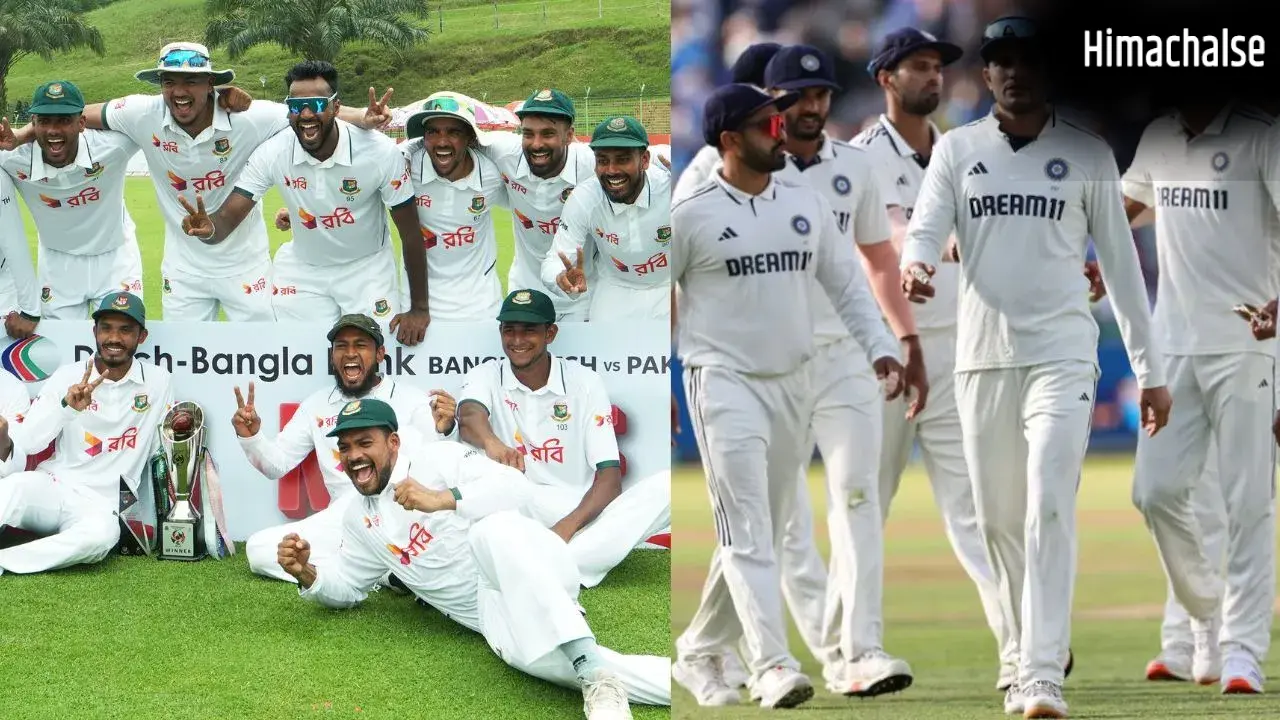 पाकिस्तान की हार से टीम इंडिया को लगा तगड़ा झटका, WTC रैंकिंग में बड़ा उलटफेर, भारत से आगे निकली बांग्लादेश