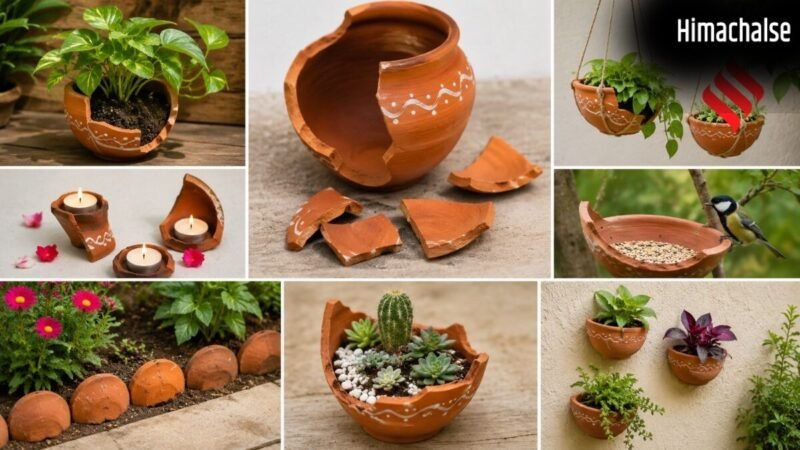 टूटे मटके का क्या करें, इन 5 तरीकों से करें इस्तेमाल​