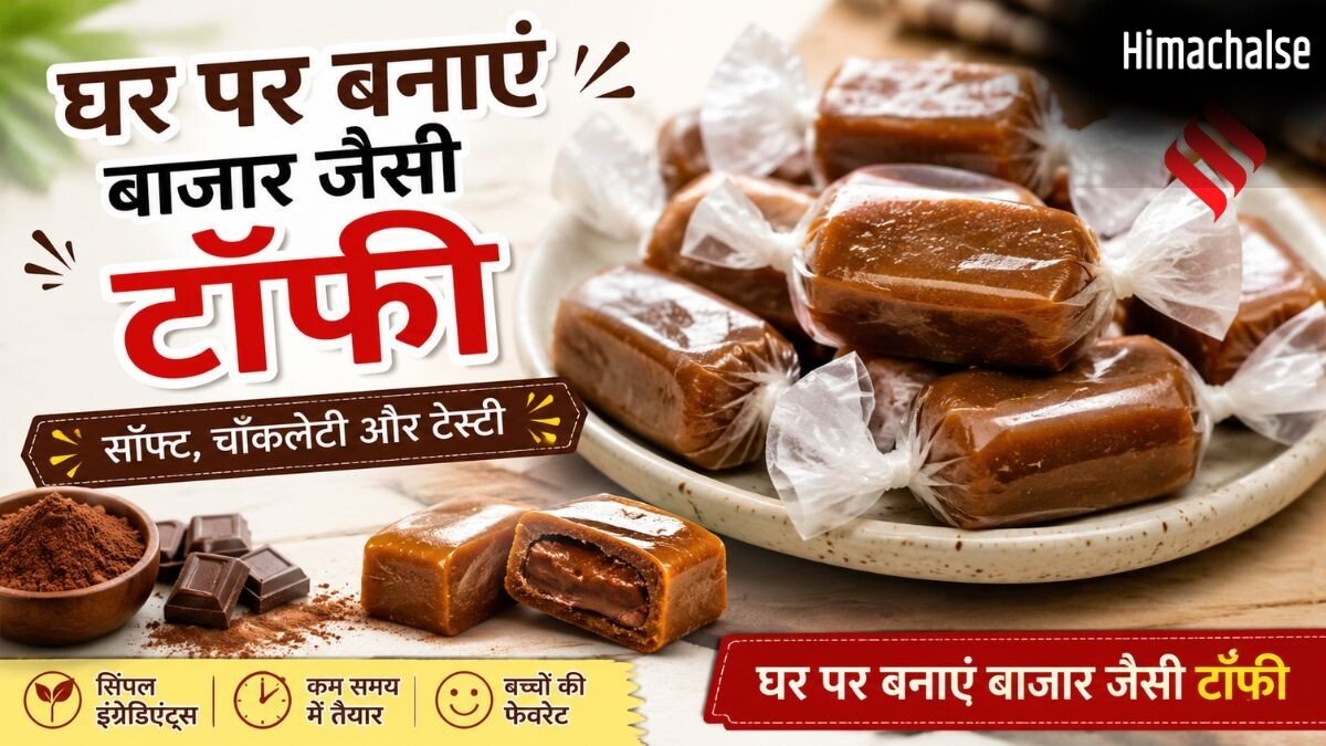 घर पर भी बना सकते हैं टेस्टी टॉफी, मोलोडी जैसे फ्लेवर के लिए मिलाएं ये चीजें​