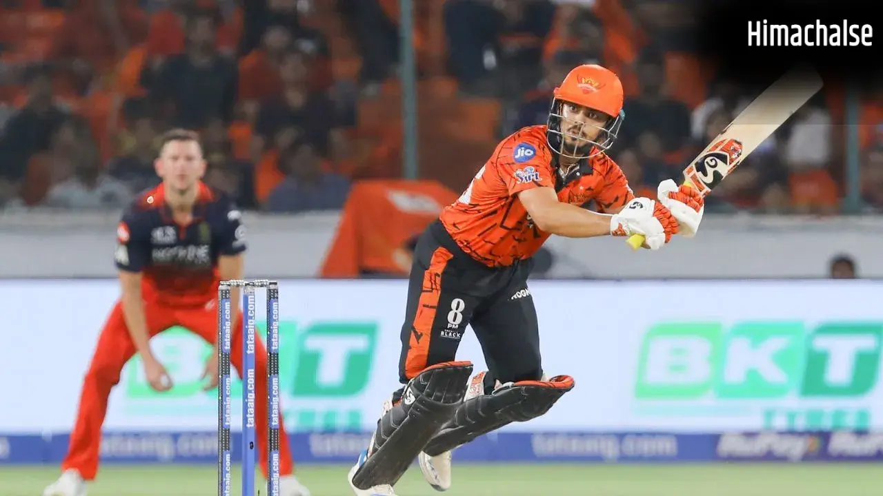 ईशान किशन और क्लासेन का तूफान, RCB के गेंदबाजों की हुई जमकर पिटाई, SRH ने RCB को दिया 256 रन का टारगेट​