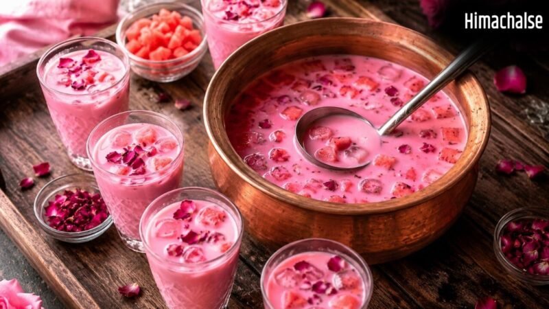 गुलाब और तरबूज से बनाएं ठंडा-ठंडा Rose Milk Fruit Punch, स्वाद ऐसा कि दिल खुश हो जाए​