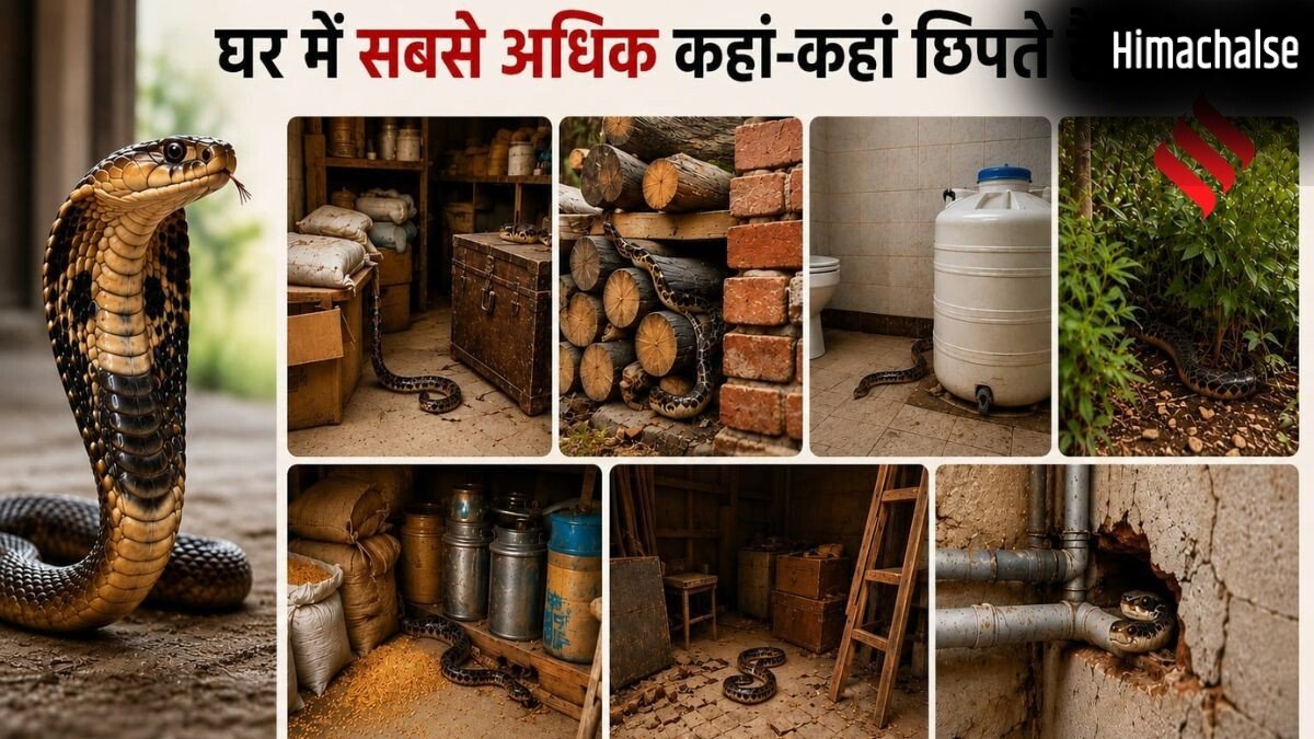 गर्मी में घर की इन 7 जगहों पर सबसे ज्यादा छिपते हैं सांप, ऐसे बरतें सावधानी