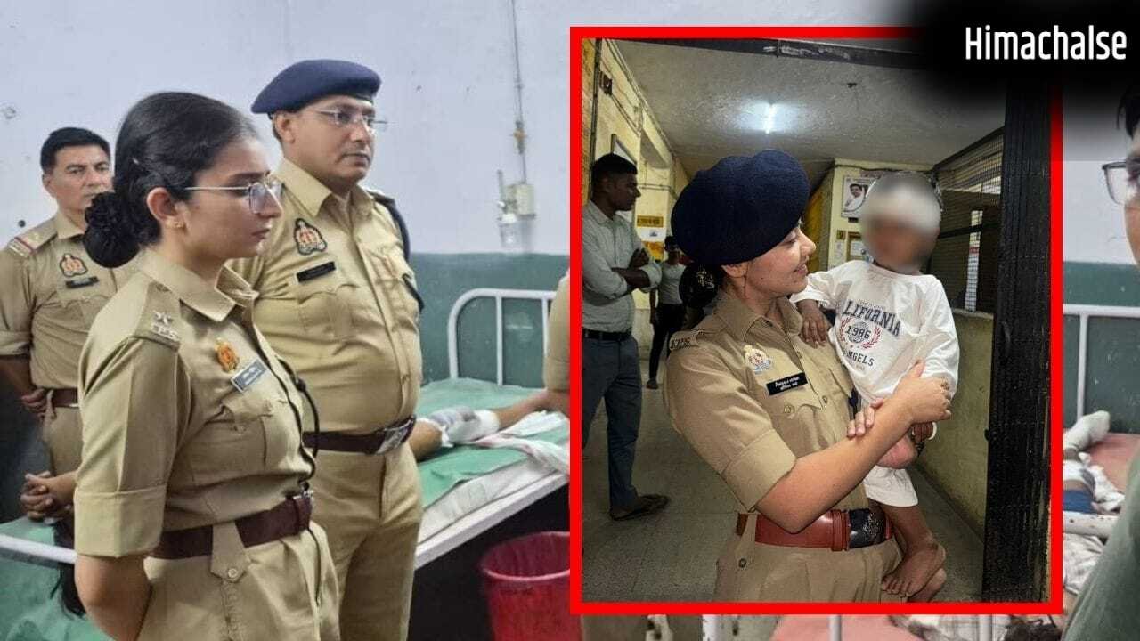 गोद में मासूम, चेहरे पर सुकून… IPS अंशिका वर्मा की वायरल तस्वीर के पीछे की पूरी कहानी