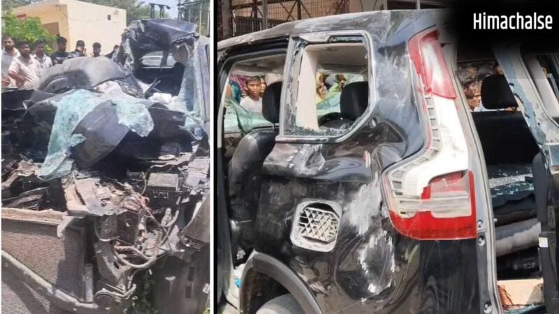 बुलंदशहर में दर्दनाक हादसा, वृंदावन जा रही स्कॉर्पियो 20 फीट गहरी खाई में गिरी; 3 दोस्तों की मौत​