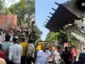 लखनऊ: अतिक्रमण हटाने के लिए चला बुलडोजर तो प्रदर्शनकारियों ने की पत्थरबाजी, पुलिस ने लाठी लेकर दौड़ाया​