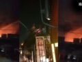 गाजियाबाद में AC के सर्विस सेंटर में लगी भीषण आग, कई धमाकों के साथ फटे एसी गैस सिलेंडर और कंप्रेसर, एक शख्स की मौत​