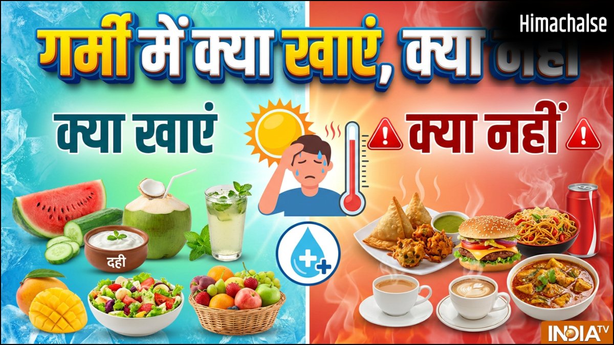 आयुर्वेद के हिसाब से गर्मी में क्या खाना चाहिए, कौन सा भोजन गर्मियों में खाने के लिए बेस्ट है​