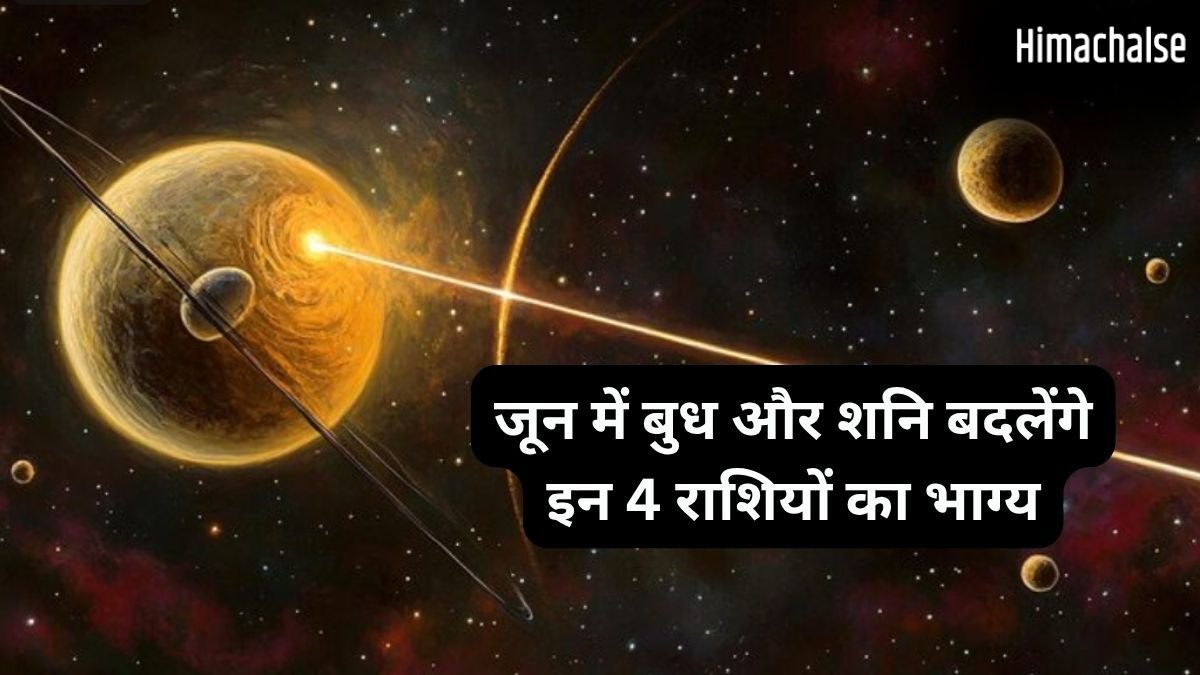 बुध और शनि की युति बनाएंगे खास संयोग, इन 4 राशियों पर बरसेगा पैसा, जून में खुलेंगे तरक्की के रास्ते​