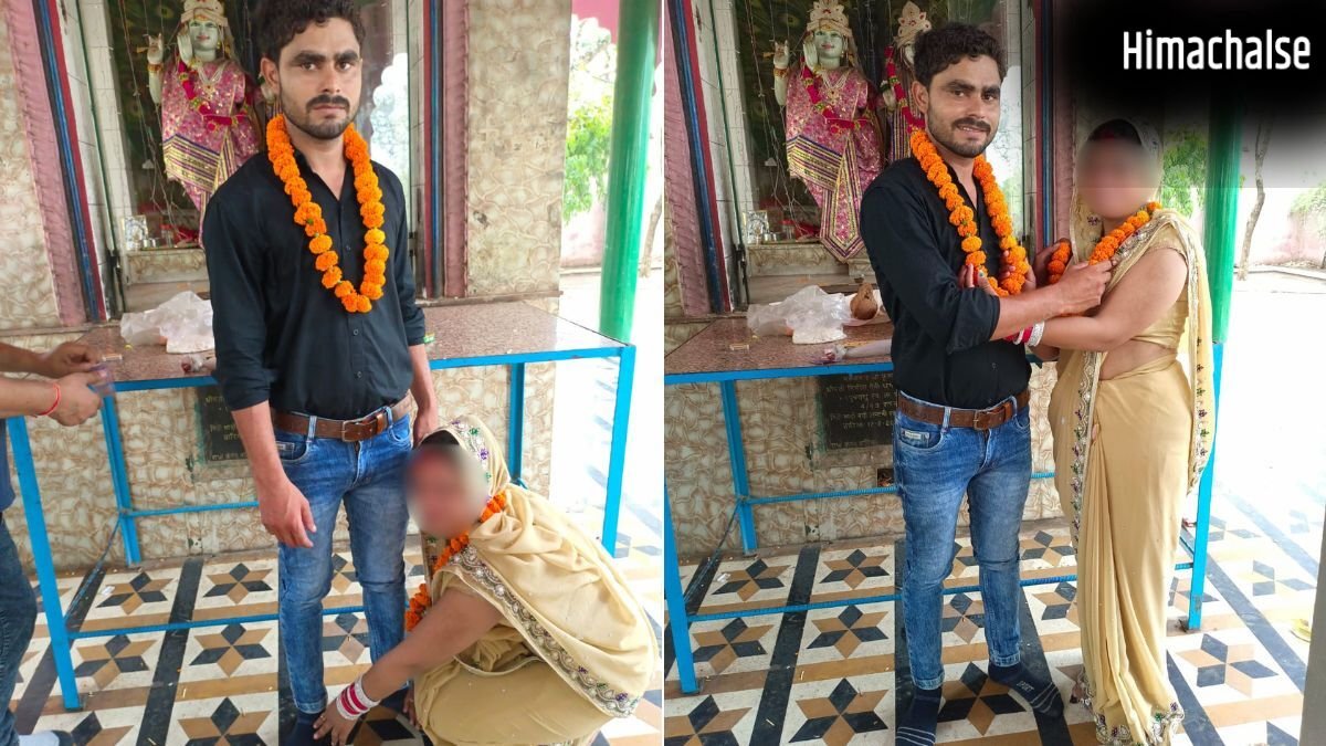 मुस्लिम युवक ने मंदिर में की शादी, 2 दिन बाद बोला- ये तो मजाक था, ज्यादा बोली तो टुकड़े करके फ्रीज में भर दूंगा​