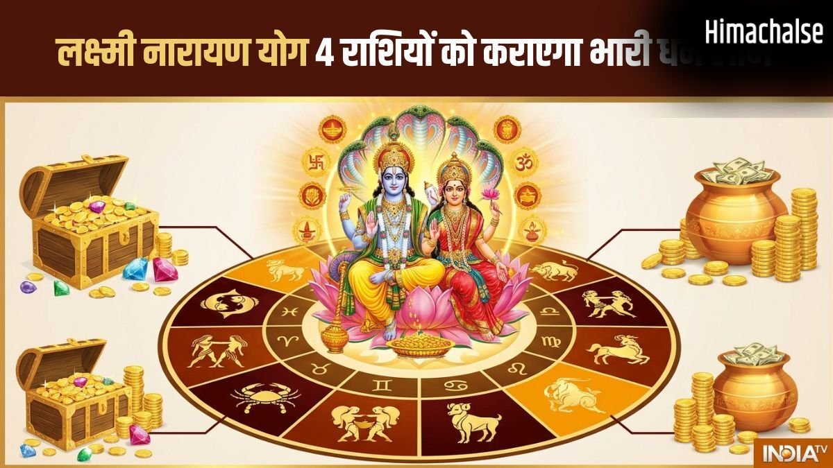 Lakshmi Narayan Yog: मई के आखिर में चमकेगी इन 4 राशियों की किस्मत, लक्ष्मीनारायण योग कराएगा भारी धन लाभ!​