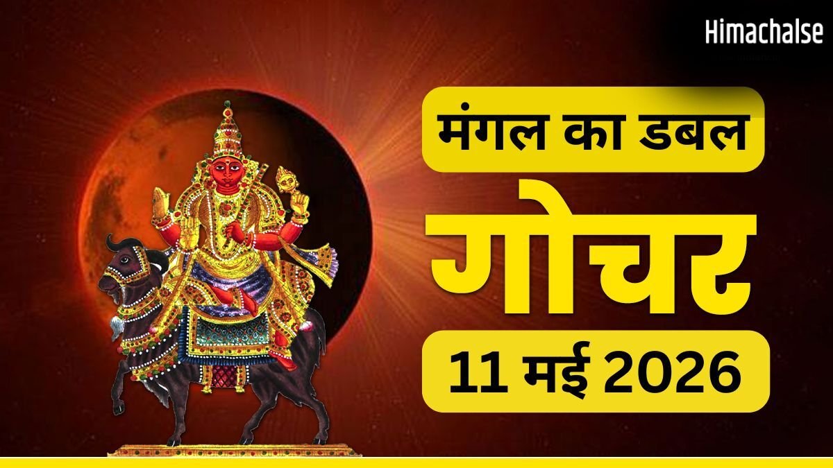Mangal Gochar 2026: 11 मई को मंगल का डबल गोचर, इन 4 राशियों को करियर में दिलाएगा बड़ा जम्प!