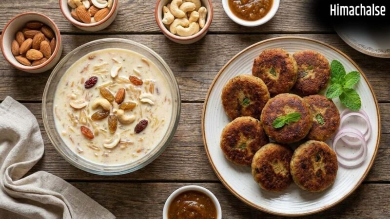 Bakrid 2026 की दावत होगी खास, घर पर बनाएं शीर खुरमा और Shami Kebab, देखें Easy Recipe​