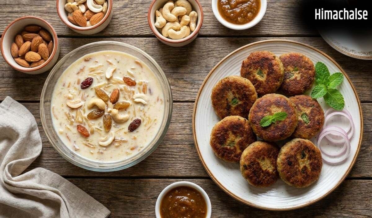 Bakrid 2026 की दावत होगी खास, घर पर बनाएं शीर खुरमा और Shami Kebab, देखें Easy Recipe​