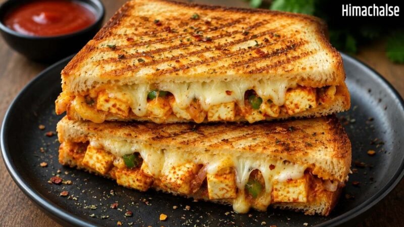 15 Minute Meals Ideas: ऑफिस वालों के लिए बेस्ट है ये झटपट बनने वाला Spicy Paneer Sandwich​