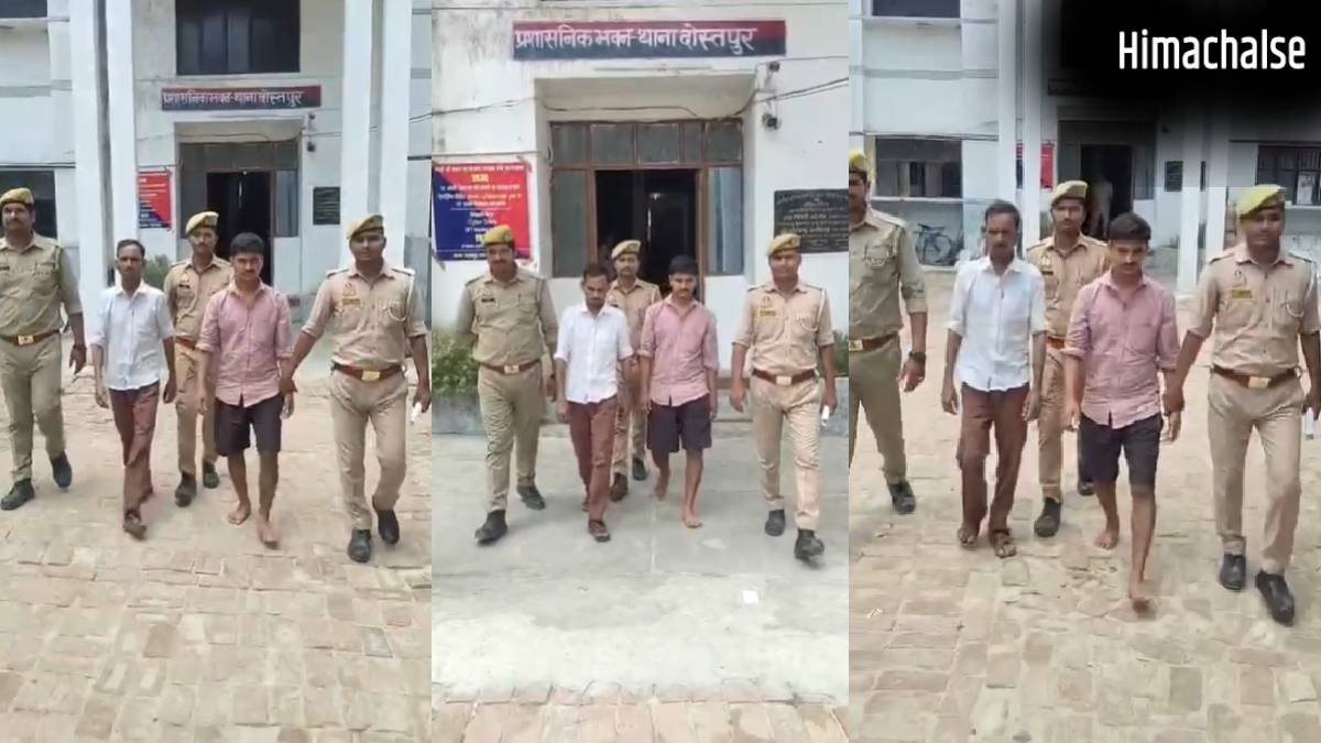 सुल्तानपुर में जमीन के टुकड़े के लिए बेटे ने पिता का गला दबाकर मार डाला, शव नाले में फेंका; पोते के साथ अरेस्ट​