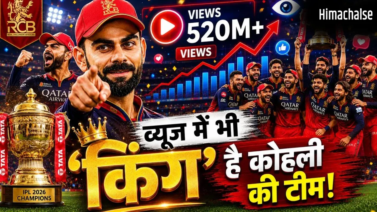 क्रेज हो तो ऐसा… व्यूअरशिप के मामले में भी नंबर-1 बनी RCB, विराट कोहली की टीम के मैचों पर आया व्यूज का सैलाब​
