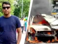 कर्नाटक: प्रेमिका के अपहरण के बाद कार में किया धमाका, प्रेमी की मौत; चलती गाड़ी से कूदकर युवती ने बचाई जान​