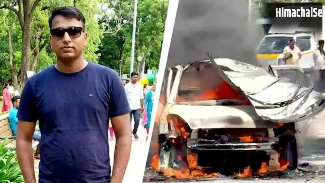 कर्नाटक: प्रेमिका के अपहरण के बाद कार में किया धमाका, प्रेमी की मौत; चलती गाड़ी से कूदकर युवती ने बचाई जान​