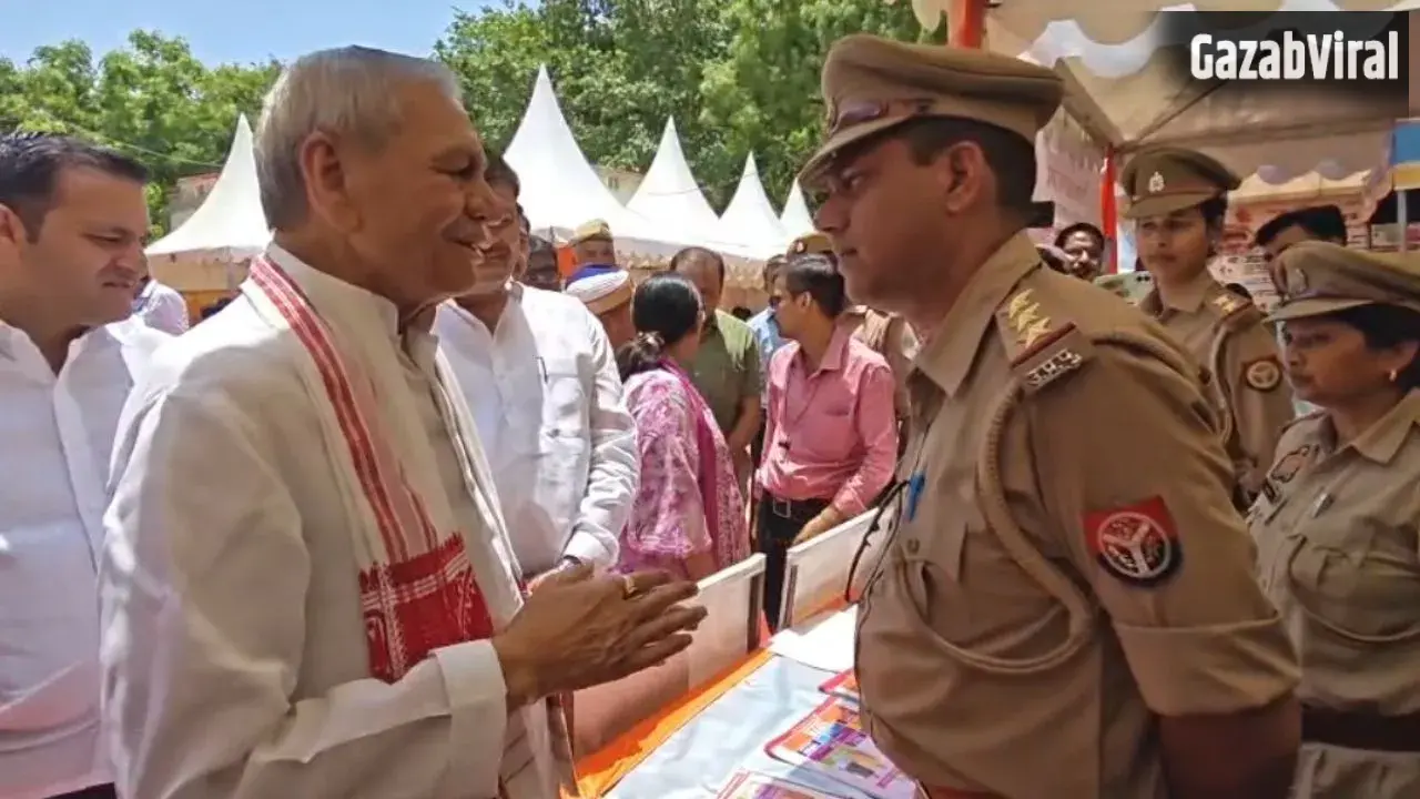 केंद्र सरकार के 12 वर्ष पूरे होने पर विकास प्रदर्शनी का आयोजन, मंत्री लक्ष्मी नारायण चौधरी ने किया उद्घाटन​