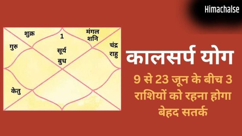 Kalsarp Yog: कालसर्प योग बनने से 3 राशियों के जीवन में मच सकती है उथल-पुथल, 9 से 23 जून के बीच रहना होगा बेहद सतर्क​