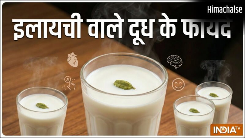 गर्मी में इलायची वाला दूध पीने से क्या फायदा होता है, जानिए इससे शरीर पर क्या असर होता है?​