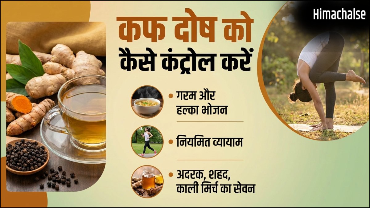 कफ दोष को कैसे कंट्रोल करें, कफ होने पर क्या खाना चाहिए और क्या नहीं?​