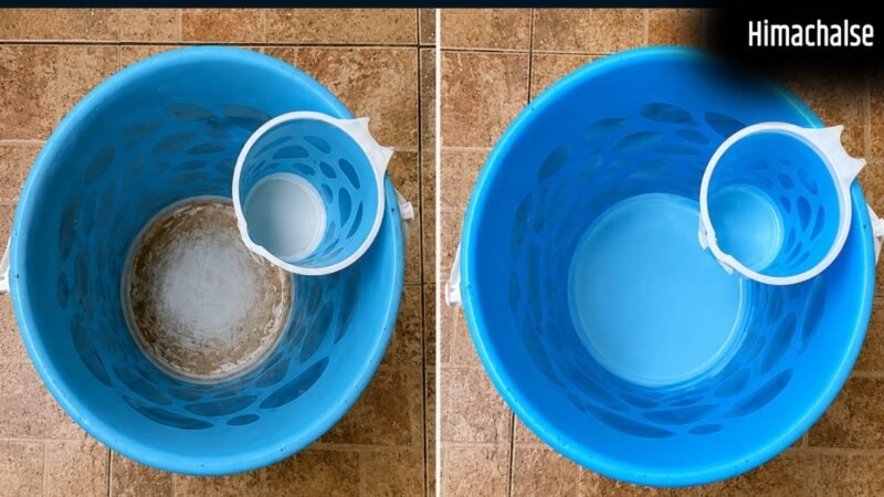 प्लास्टिक की बाल्टी और मग को साफ करने का सबसे अच्छा तरीका क्या है? इन नुस्खों से दाग धब्बे होंगे होंगे तुरंत गायब​