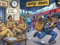 नागपुर-अजनी स्टेशन बने चोरों का फेवरेट डेस्टिनेशन! महिला यात्री के गहने ले उड़ा बाइक सवार चोर​