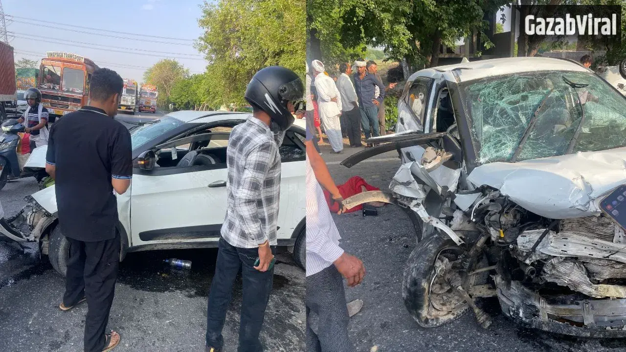 Agra-Dholpur Highway Road Accident: आगरा-धौलपुर हाईवे पर भीषण सड़क हादसा, तीन की मौत; 11 घायल