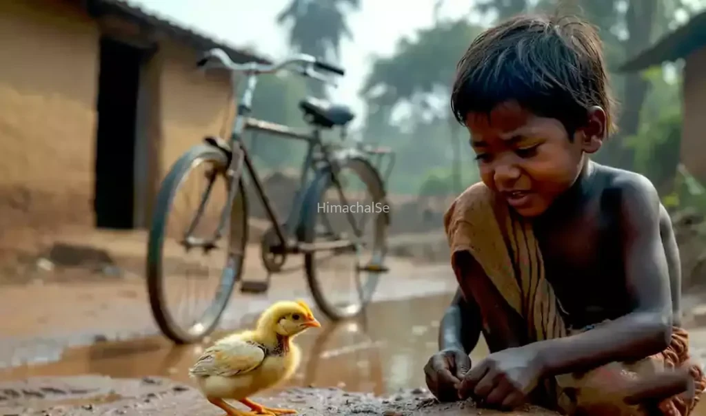 बच्चे ने गलती से चूजे पर चढ़ा दी साइकिल और फिर अस्पताल लेकर पहुंचा, कहा- ‘प्लीज बचा लो इसे