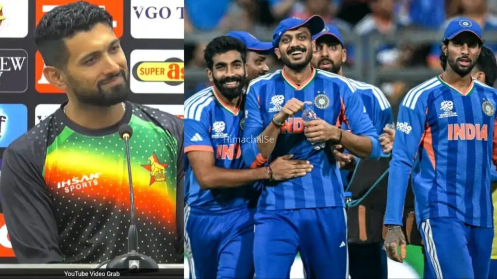 सीरीज से पहले जिम्बाब्वे के कप्तान सिकंदर रजा ने भारत को दिखाई आंख, कहा “भारत को इस सीरीज में हम….​