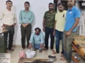 Bhandara News: लाखांदुर में वन्यजीव तस्करी पर कार्रवाई, पैंगोलिन के शल्क और चीतल का मांस जब्त