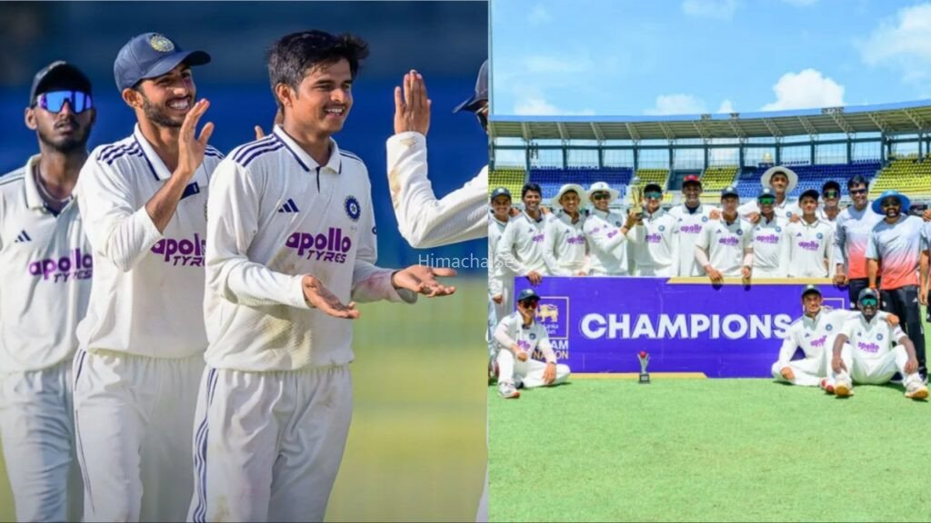 W W W W..रोहित और वेंकट ने मचाई श्रीलंका में तबाही, भारत ने 211 रनों से मुकाबला जीतकर सीरीज पर जमाया कब्जा