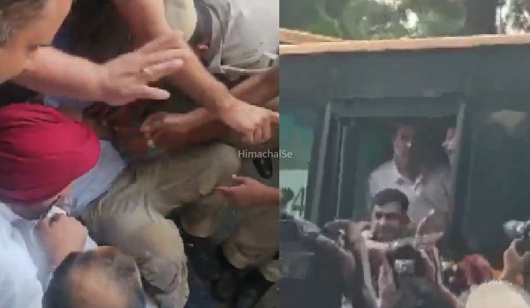 अभी अभीः पीएम आवास के बाहर धरने पर बैठे राहुल गांधी को उठाकर ले गई पुलिस-जमकर हंगामा