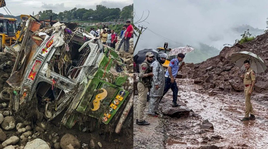बारिश बाढ और भूस्खलऩ ने मचाई तबाहीः 24 घंटे के अंदर 54 लोगों की मौतें, लाखों बेघर, कई राज्य डूबे