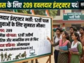 12वीं पास युवाओं के लिए सुनहरा मौका, हवलदार इंस्ट्रक्टर के 209 पदों पर भर्ती, जानें योग्यता और आवेदन प्रक्रिया​