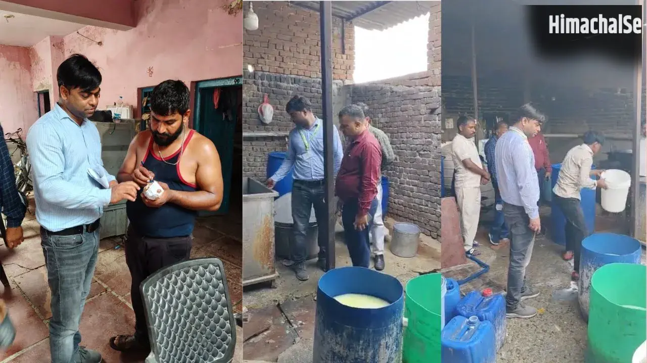 आगरा में नकली डेयरी कारोबार पर FSDA का बड़ा एक्शन; पनीर-दूध-घी की यूनिट पर छापा, भारी मात्रा में सामग्री नष्ट​