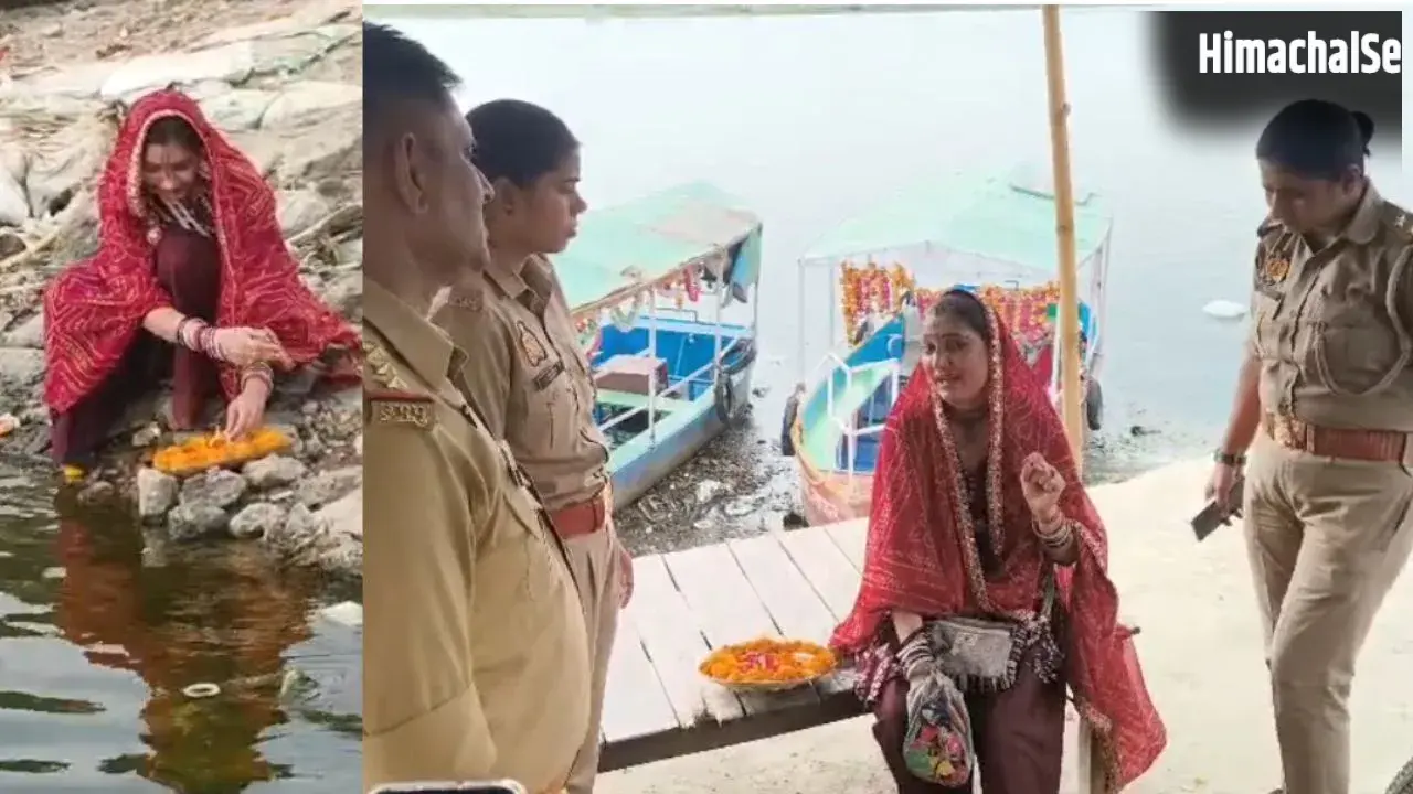 श्रीकृष्ण को पति मानने वाली महिला ने जलसमाधि का किया प्रयास, ब्रज को मांस-मदिरा मुक्त करने की उठाई मांग​