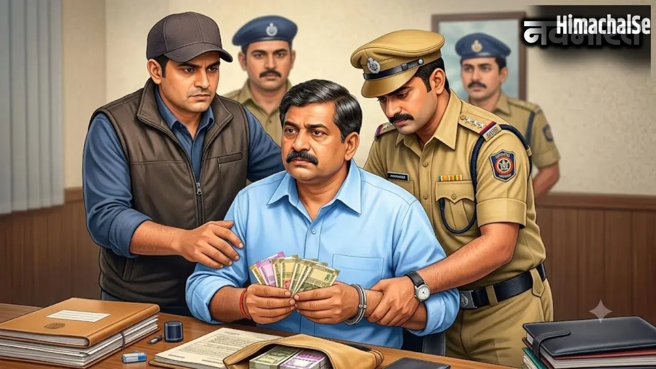 खाकी पर दाग: चार्जशीट की कॉपी के बदले रिश्वत लेते पकड़ा गया हेड कांस्टेबल; गणेशपेठ बस स्टैंड पर ACB का जाल
