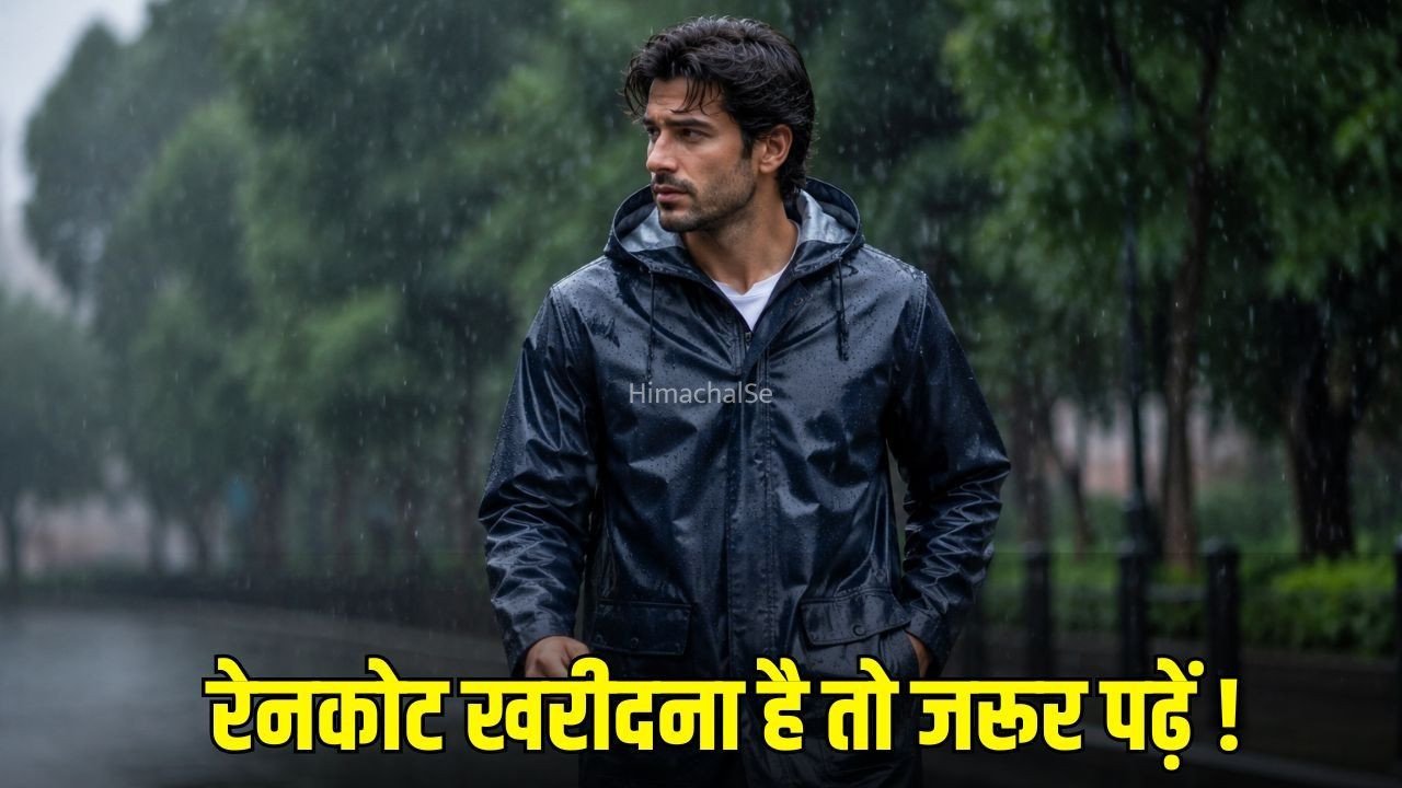 Raincoats For Men: ऑफिस हो या ट्रैवल तेज बारिश में भी एकदम सूखे रहेंगे आप, अगर खरीद लिया इनमें से कोई एक रेनकोट​