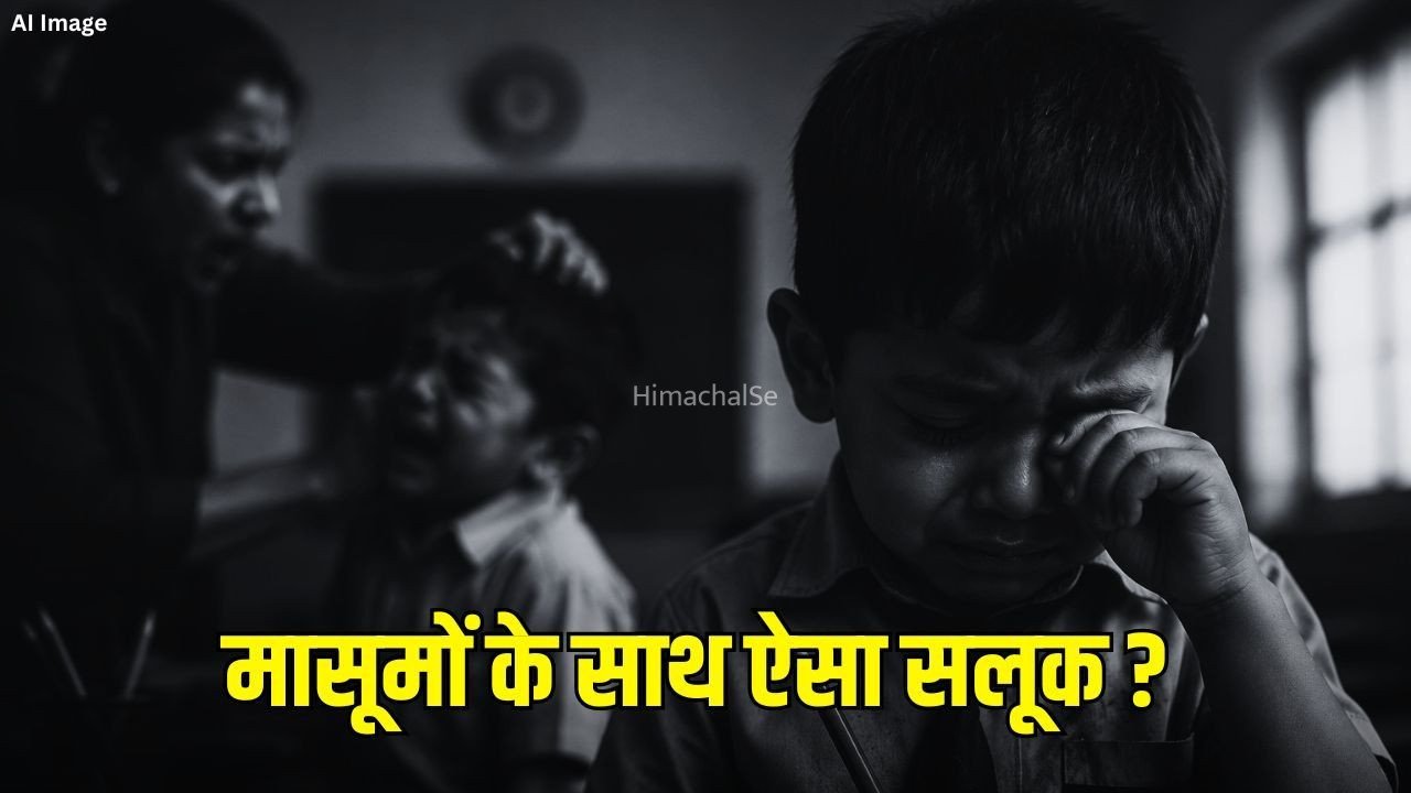 शिक्षा के मंदिर में ‘बर्बरता की हदें’ पार: 4 साल के मासूम की आंख में घोंपी पेंसिल, बड़े भाई कान में गंभीर चोट, टीचर पर क्रूरता के आरोप​