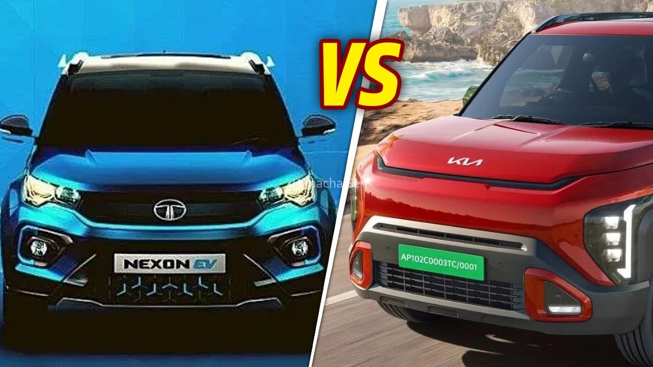 Kia Syros EV vs Tata Nexon EV: 526KM रेंज के दम पर कौन सी कार है असली गेमचेंजर? खरीदने से पहले पढ़ें फुल कंपैरिजन​