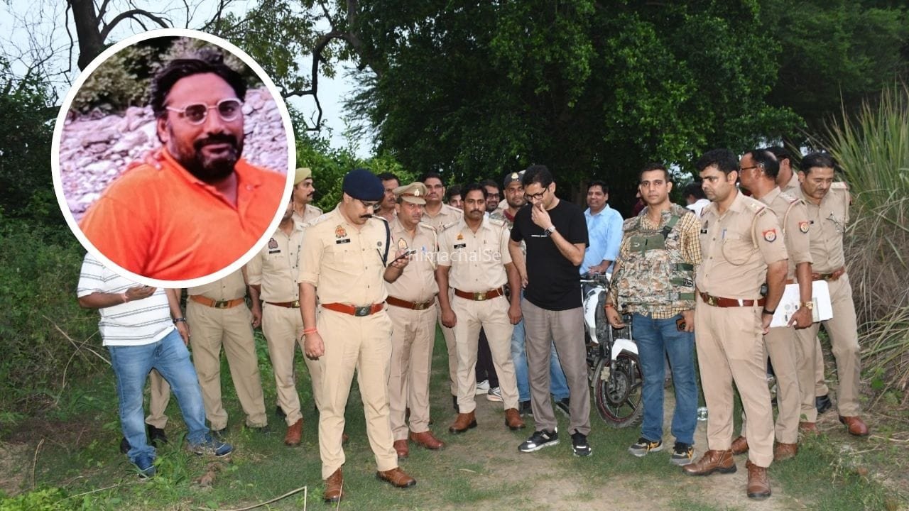 बागपत पुलिस और मेरठ STF की मुठभेड़ में 50000 का ईनामी बदमाश ढेर… हत्या, लूट समेत दर्ज हैं 38 मुकदमे