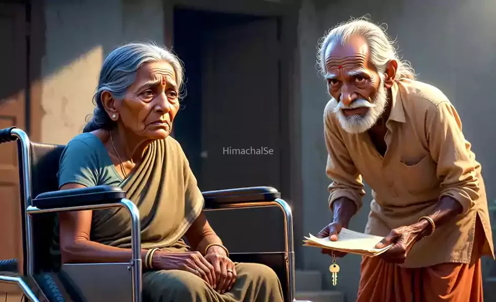 विकलांग माँ और बुजुर्ग बाप को बेटों ने किया घर से बेदखल, 15 साल बाद बाप ने ऐसे सिखाया सबक